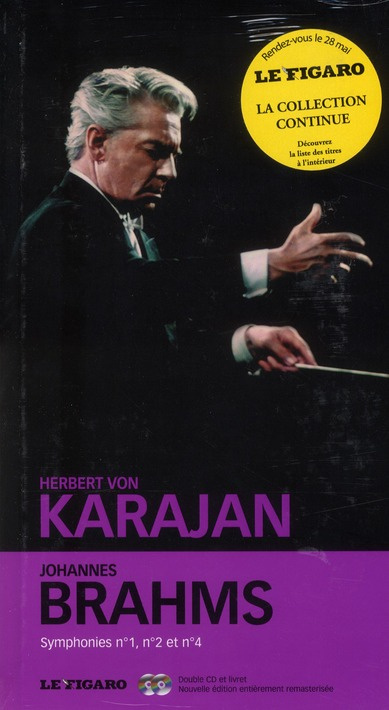 JOHANNES BRAHMS. SYMPOHONIES NO1, NO2 ET NO4. VOLUME 20. AVEC DOUBLE CD-ROM.