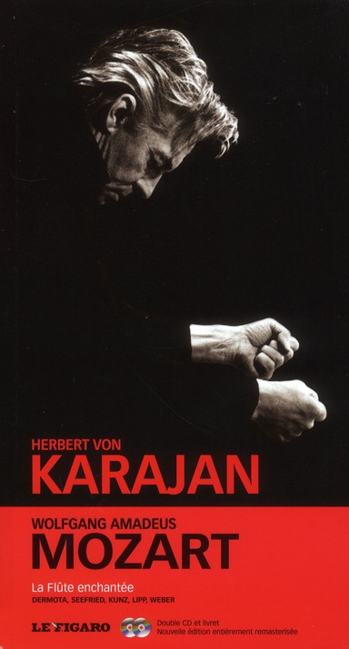 WOLFGANG AMADEUS MOZART. LA FLUTE ENCHANTEE. DERMOTA, SEEFRIED, KUNZ, LIPP, WEBE