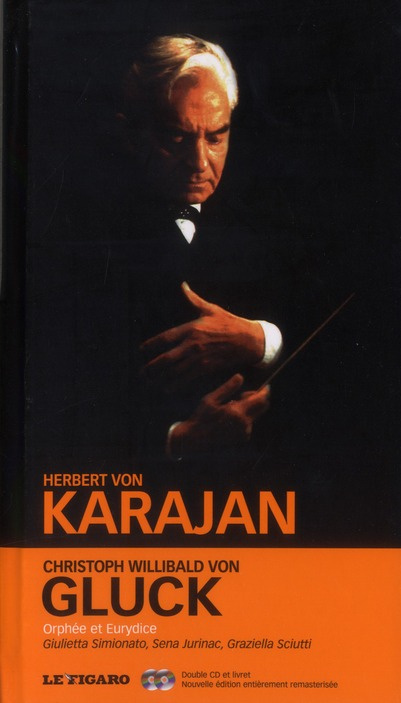 CHRISTOPH WILLIBALD VON GLUCK. ORPHEE ET EURYDICE. V25. AVECDOUBLE CD-ROM ET LIV