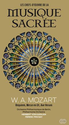 Mozart. Requiem en ré mineur, Messe en ut mineur, Ave verum, avec 2 CD audio