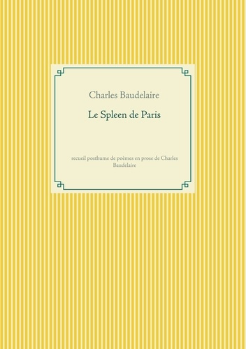 Le Spleen de Paris