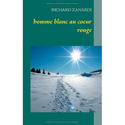 Homme blanc au coeur rouge