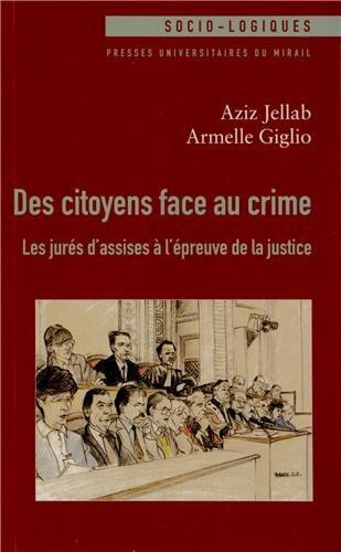 Des citoyens face au crime. Les jurés d'assises à l'épreuve de la justice