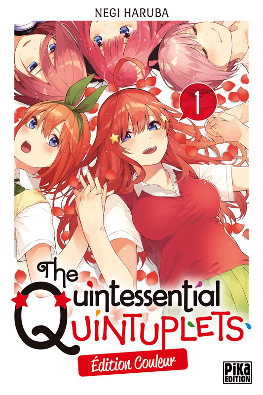 The Quintessential Quintuplets Tome 1 . Edition spéciale en couleurs