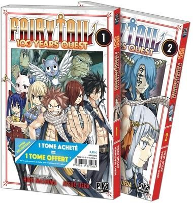 Fairy Tail - 100 years quest : Pack découverte en 2 volumes : Tomes 1 et 2. Dont 1 tome offert