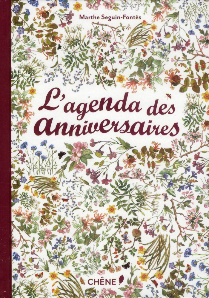 L'agenda des anniversaires