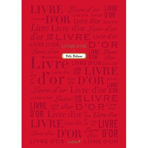 NED LIVRE D'OR ROUGE GRAND