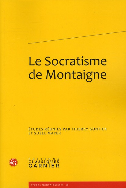 SOCRATISME MONTAIGNE