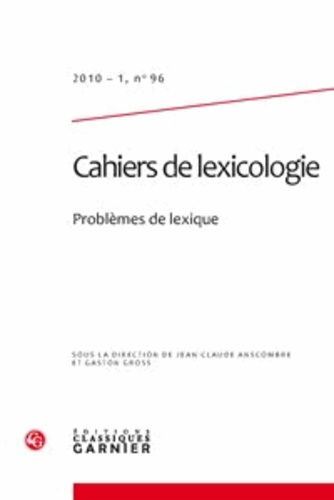 CAHIERS LEXICOLOGIE 2010-1 96