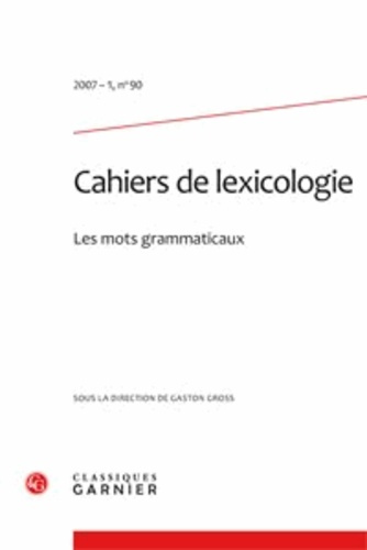 CAHIERS LEXICOLOGIE 2007-1 90