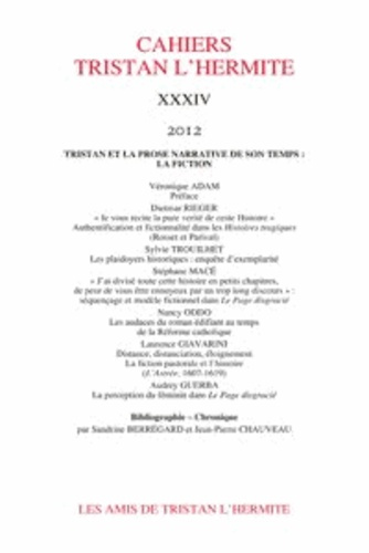 CAHIERS TRISTAN L HERMITE 2012 XXXIV