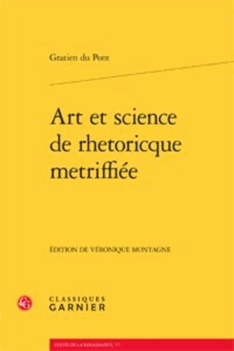 ART ET SCIENCE DE RHETORICQUE METRIFFIEE
