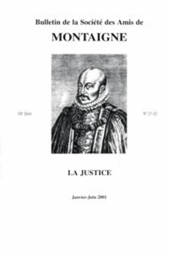 BULLETIN SOCIETE AMIS MONTAIGNE VIII 2001-1 21-24