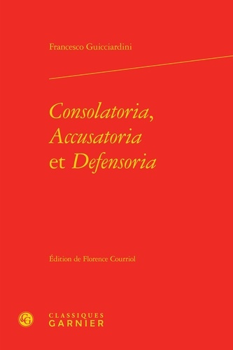 CONSOLATORIA ACCUSATORIA DEFENSORIA