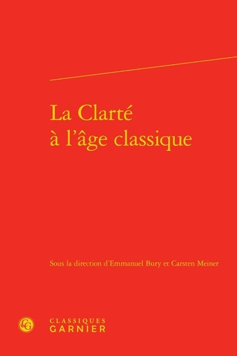 CLARTE L AGE CLASSIQUE