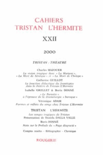 CAHIERS TRISTAN L HERMITE 2000 22