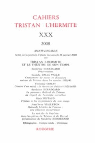 CAHIERS TRISTAN L HERMITE 2008 30
