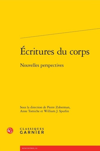 ECRITURES CORPS - NOUVELLES PERSPECTIVES