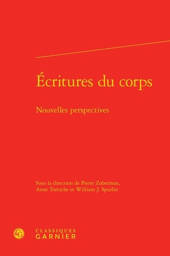 ECRITURES CORPS - NOUVELLES PERSPECTIVES