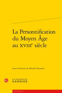 PERSONNIFICATION MOYEN AGE AU XVIIIE SIECLE