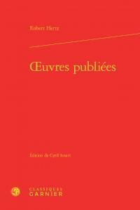 OEUVRES PUBLIEES