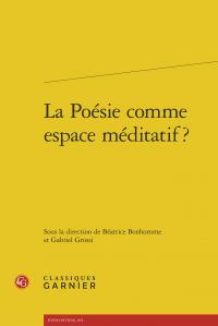 POESIE COMME ESPACE MEDITATIF?