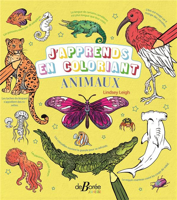 J'apprends en coloriant - Animaux