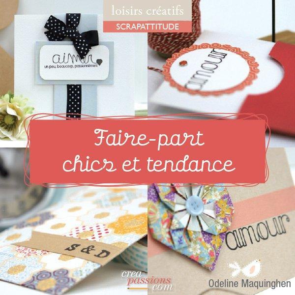 Faire-part chics et tendance