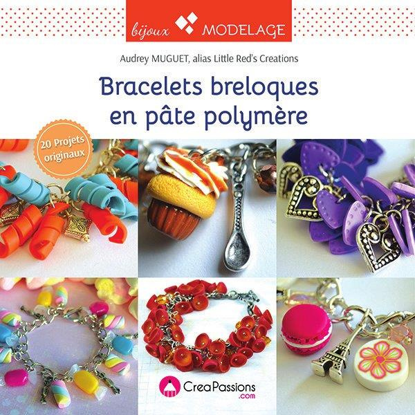 Bracelets breloques en pâte polymère