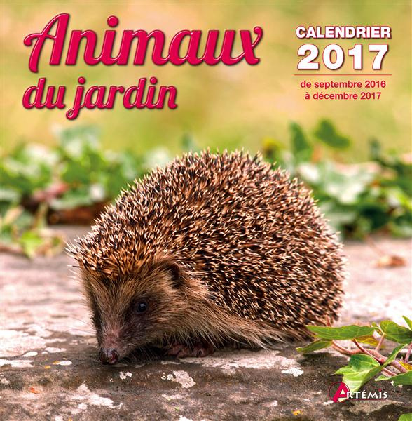 CALENDRIER ANIMAUX DU JARDIN 2017