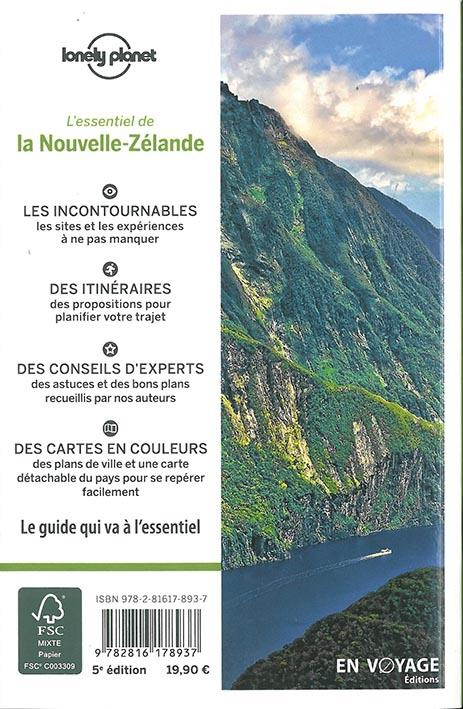 L'essentiel de la Nouvelle-Zélande. 5e édition. Avec 1 Plan détachable