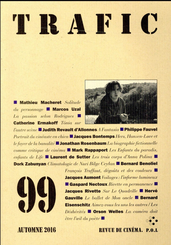 Trafic N° 99, automne 2016