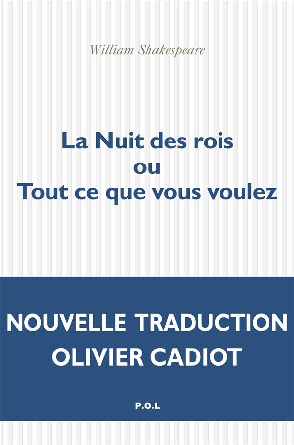 La nuit des rois ou Tout ce que vous voulez