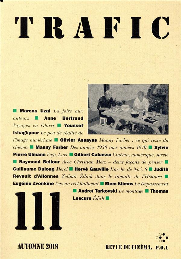 Trafic N° 111, automne 2019