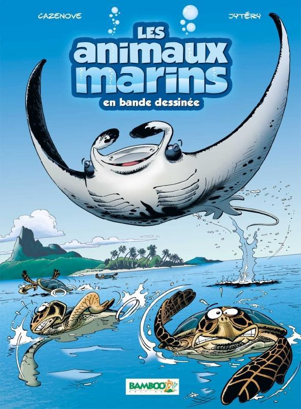Les animaux marins en bande dessinée Tome 3 : Papertoy offert