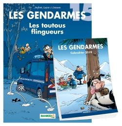Les Gendarmes Tome 15 : Les toutous flingueurs. Avec le calendrier 2019 offert