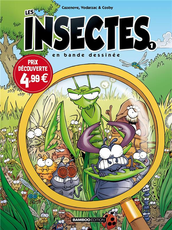 Les insectes en bande dessinée Tome 1 - Prix réduit