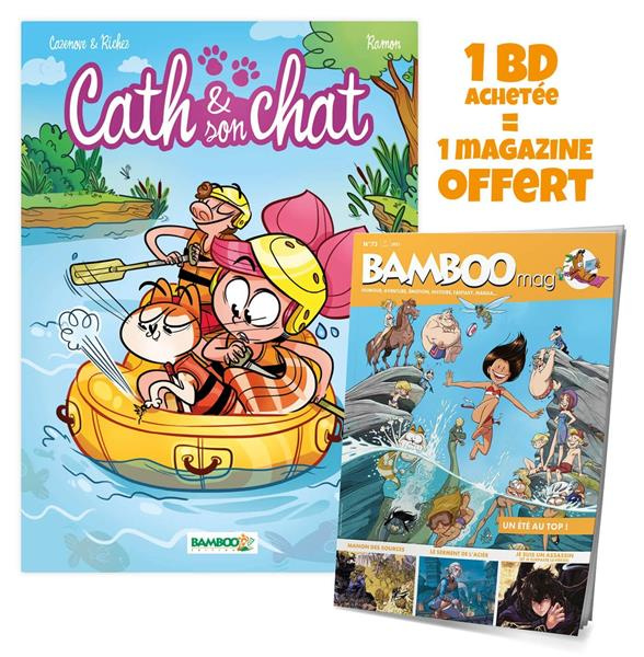 Cath et son chat - Tome 03   Bamboo mag offert