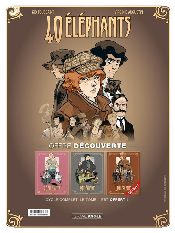 40 éléphants : Pack promo histoire complète