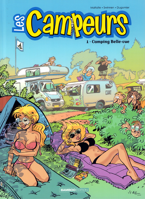 Les Campeurs Tome 1 : Camping belle-vue