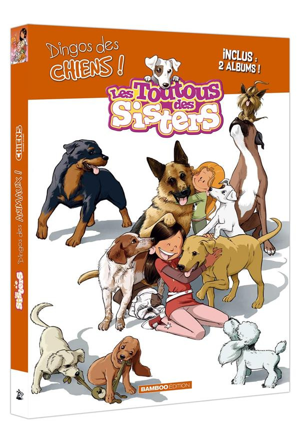 Les toutous des Sisters ; Les chiens en BD. Pack en 2 volumes