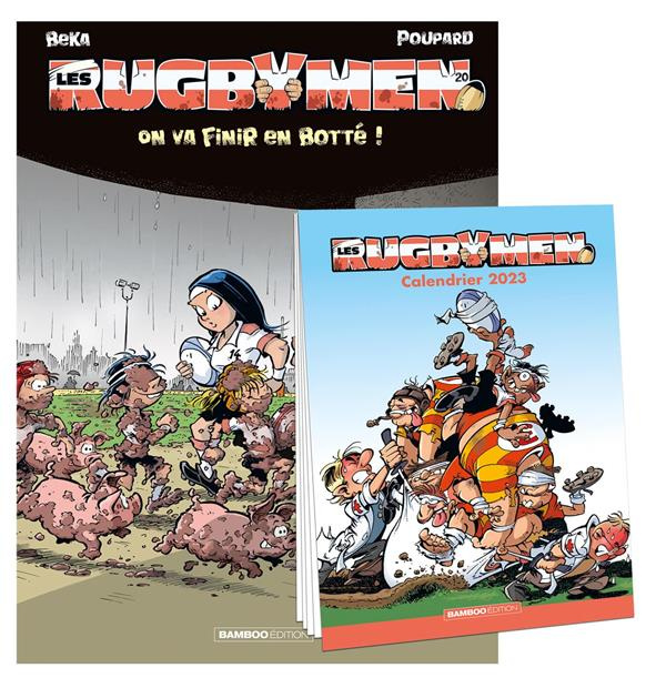 Les Rugbymen Tome 20 : On va finir en botté !   Calendrier 2023