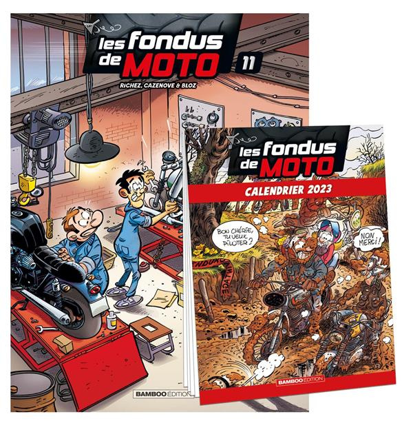 Les fondus de moto Tome 11 Calendrier 2023