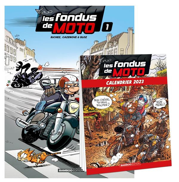 Les fondus de moto Tome 1   Calendrier 2023