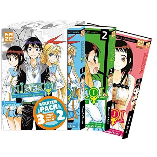 Nisekoi Tomes 1 à 3
