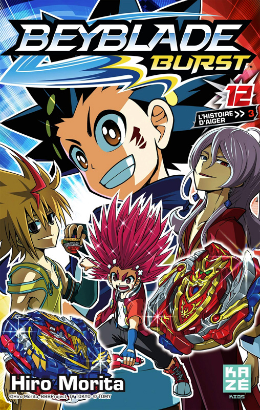 Beyblade Burst Tome 12 : L'histoire d'Aiger. Tome 3