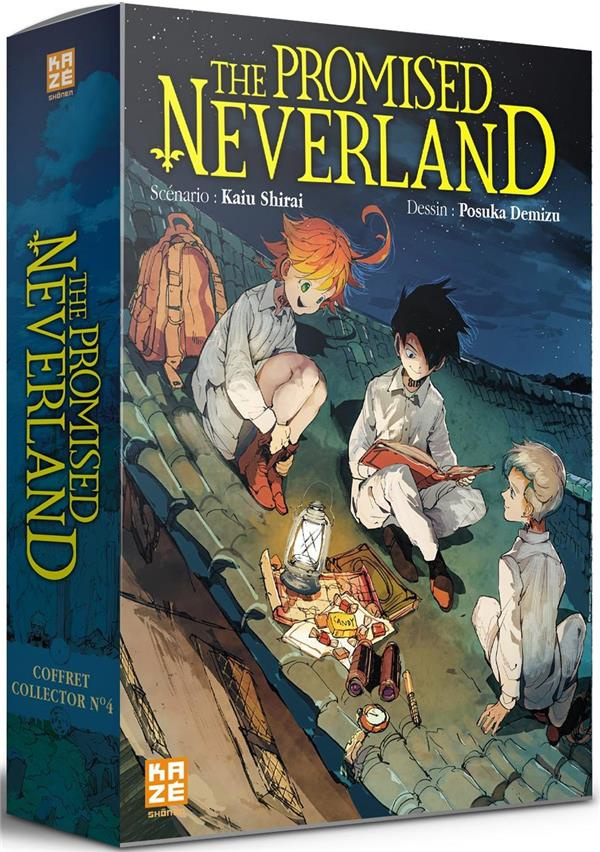 The Promised Neverland - Coffret en 2 volumes : Mystic code & Roman tome 4