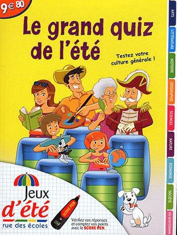 Le grand quiz de l'été