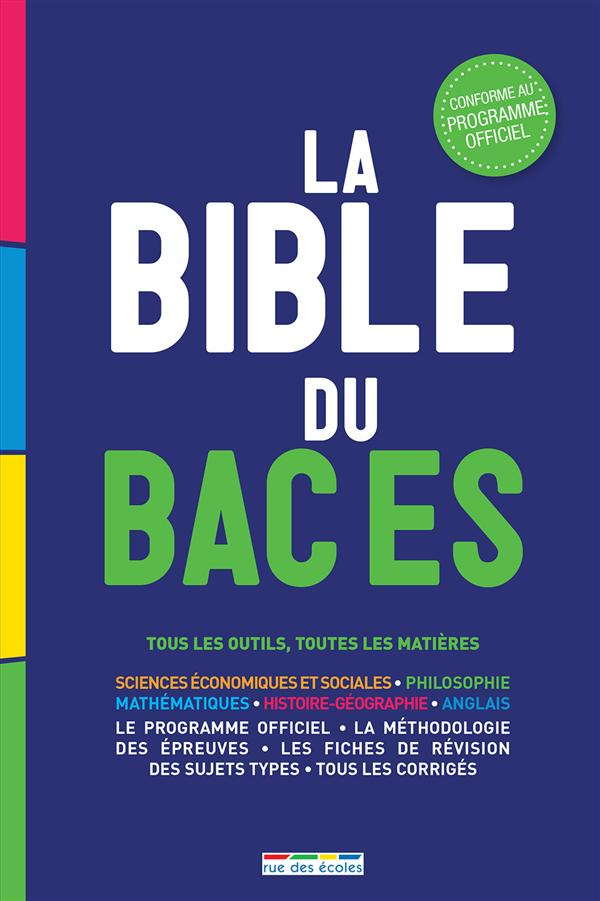 La bible du bac ES