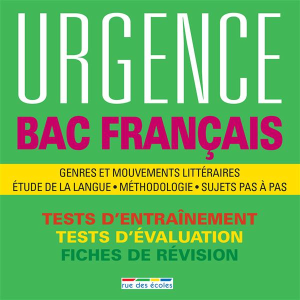 Urgence Bac Français